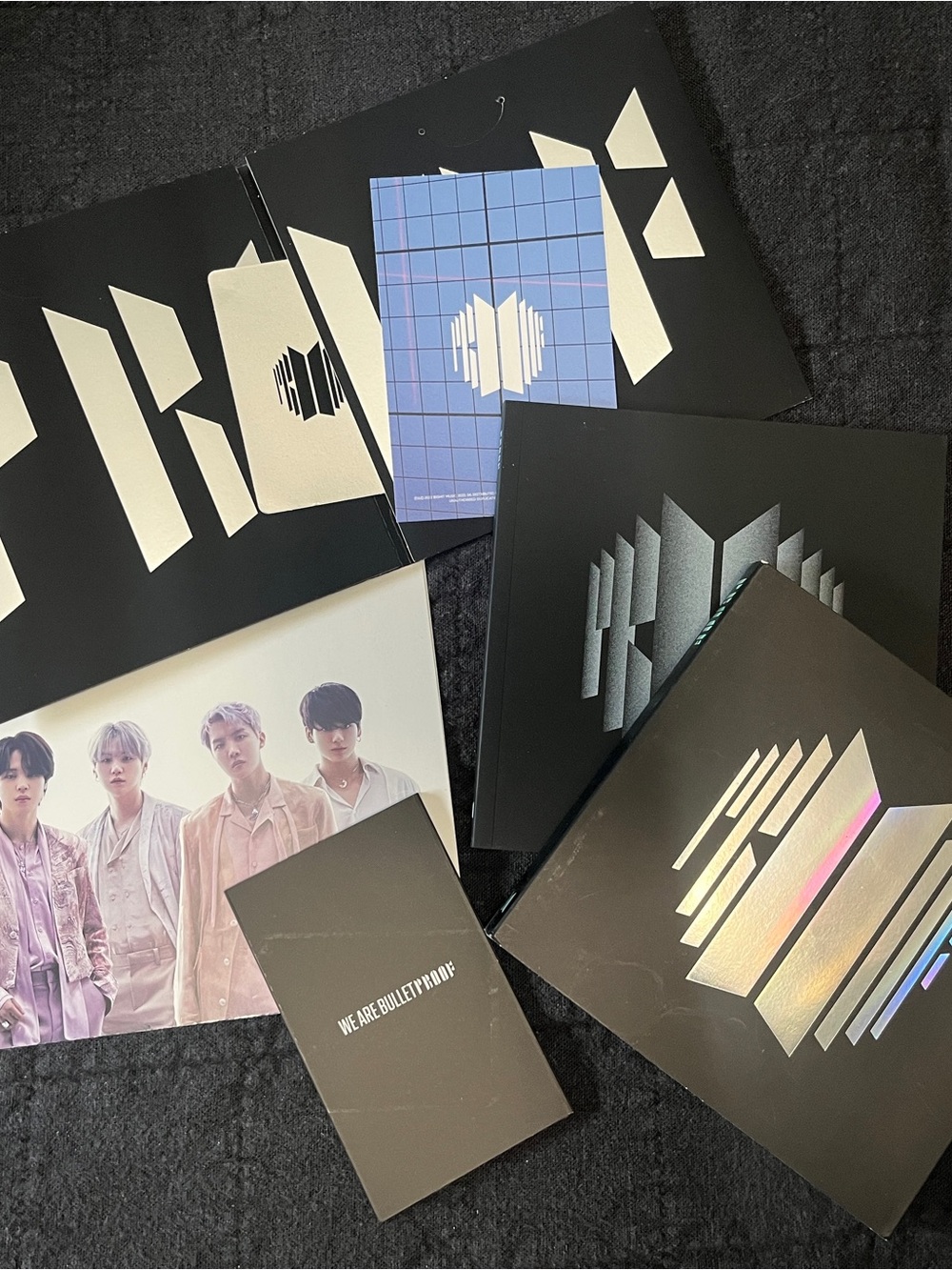 BTS Proof Album Set — Black with Holographic Accents